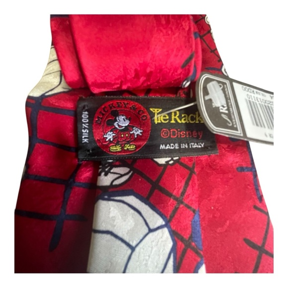 Disney/Tie Rack NWT Men’s Mickey Silk  Tie - Picture 10 of 11